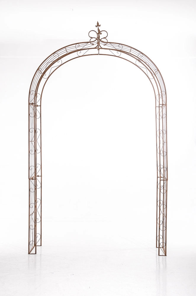 Arco Pergolato Sun da Giardino antico marrone