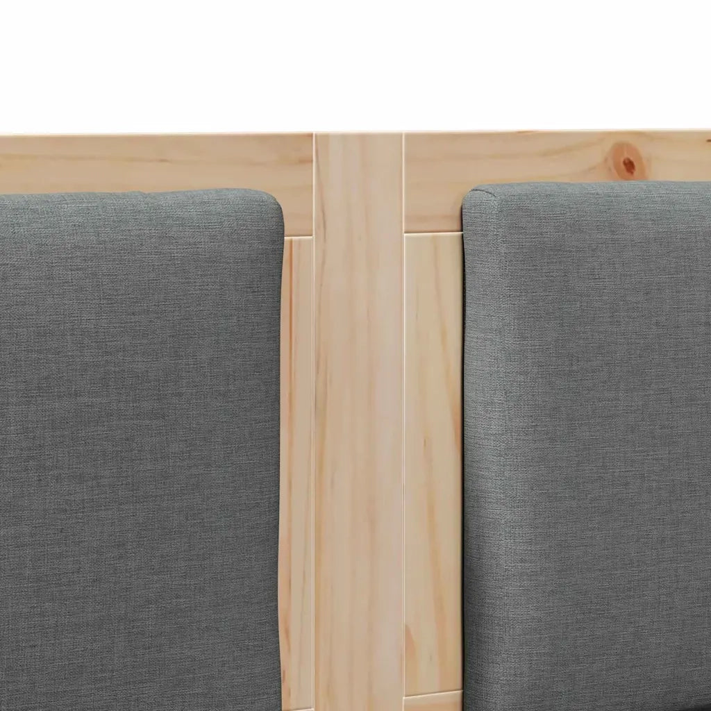 Testiera Altro Marrone 150 cm Legno di pino massello 878950