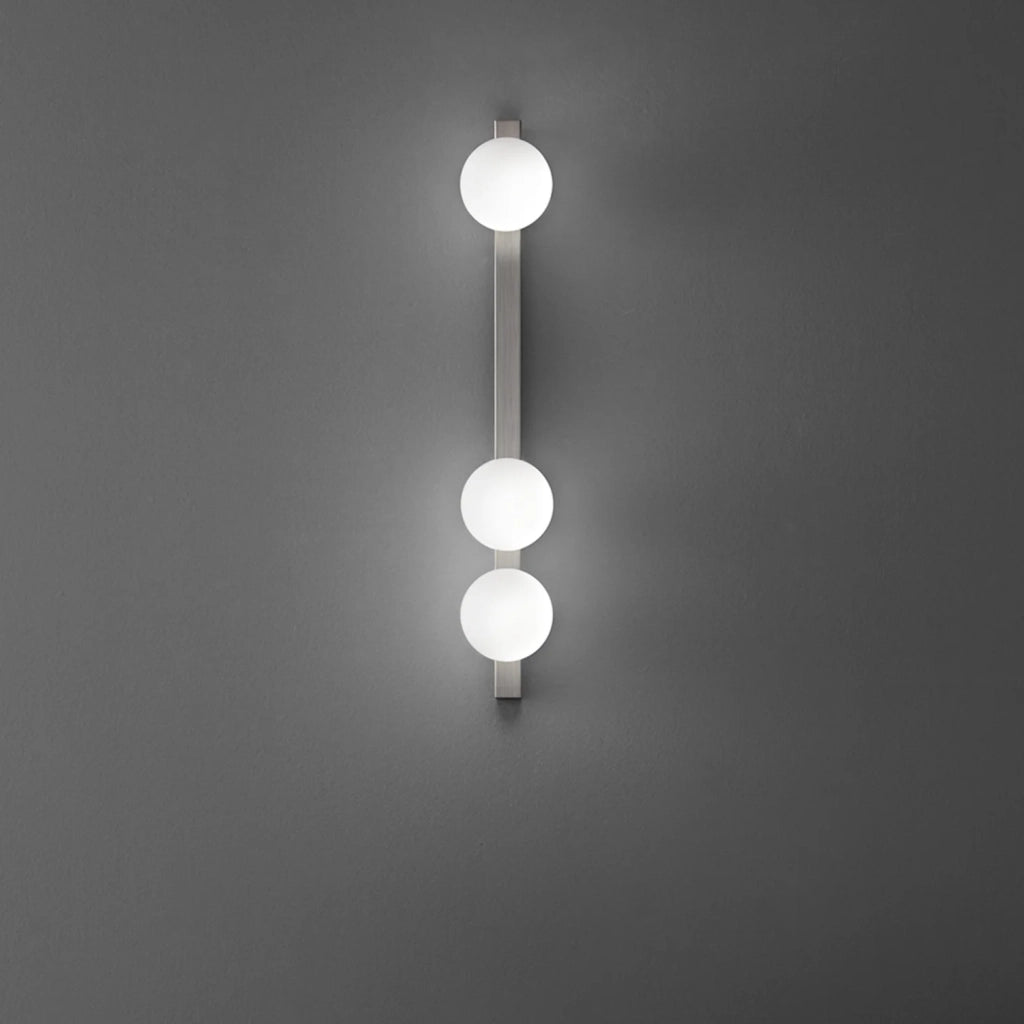 Plafoniera Minimal Snooky Metallo Grigio 3 Luci G9 Ip20