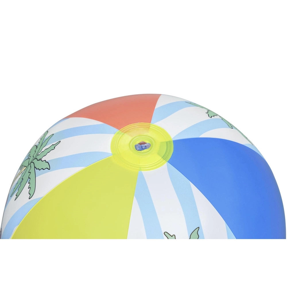 Trade Shop - Pallone Gonfiabile Spiaggia Piscina Design A Spicchi Con Stitch Per Bambini 2+ Anni 9104t -