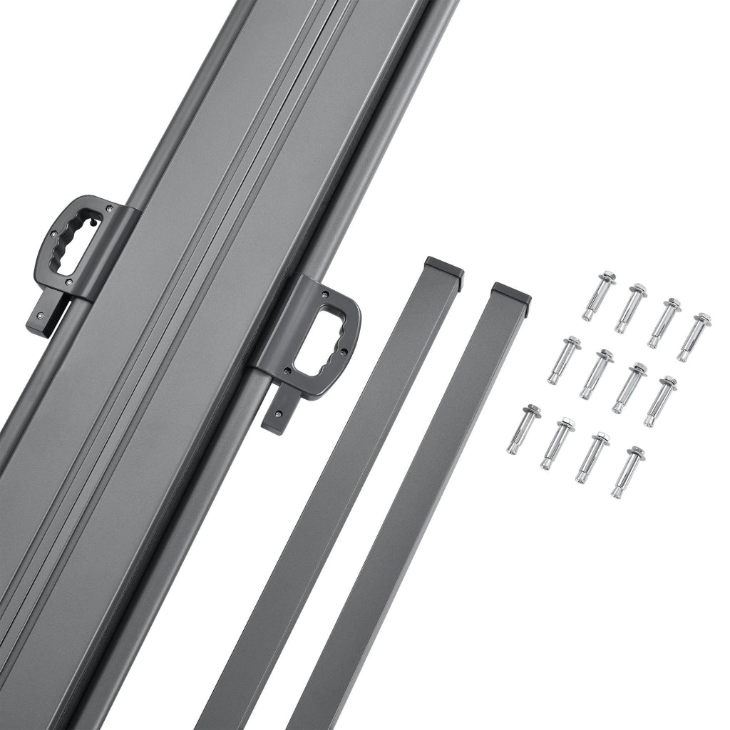 Tendalino parasole doppio parasole metallo e poliestere 2 x 300 cm grigio 03_0001631