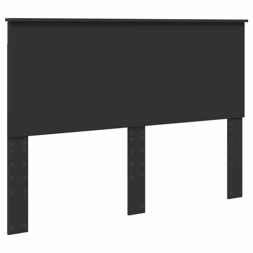 Struttura del letto Nero 140 x 200 cm Pino massello 3411002