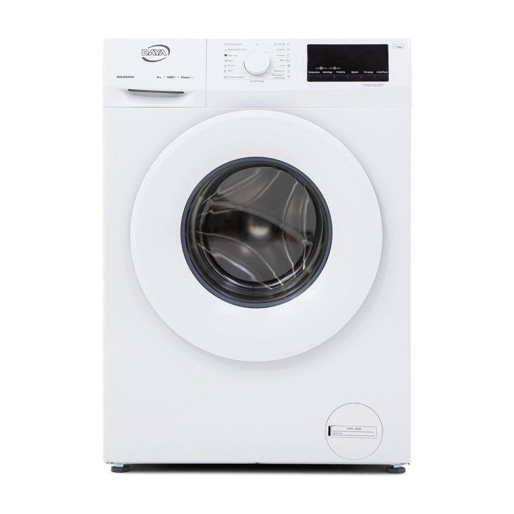 Daya DHLB8014V Lavatrice Con Display LCD | 8KG Con Motore Inverter | 1400 Giri/Minuto  | Classe Energetica A