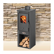 STUFA LEGNA  5.3 KW BERNA LUX S ANTRACITE- 1,0 pz