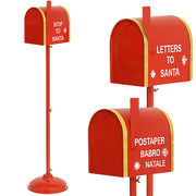 Cassetta Postale per Letterina Babbo Natale Addobbo Natalizio Colori Assortiti