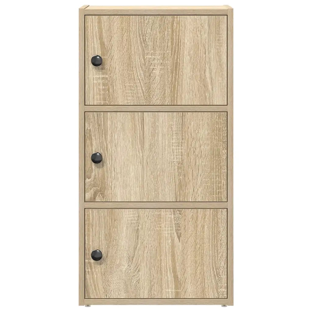 Libreria Rovere Sonoma 40x24x77 cm in Legno Multistrato 860366