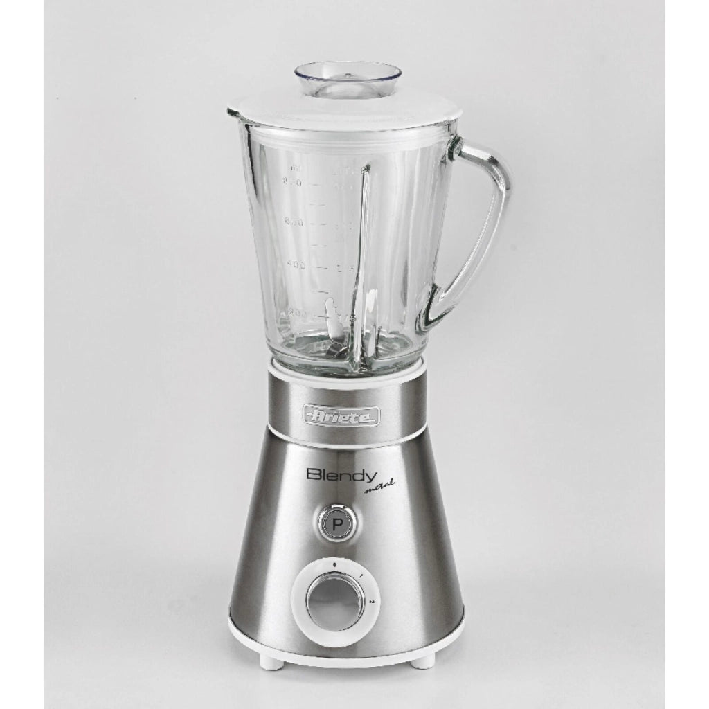 Ariete AR561 Blendy Metal Frullatore 300 W 800 ml 2 Velocita' Pulse lame acciaio inox colore Grigio