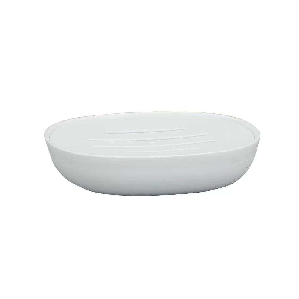 Porta sapone bianco - serie kubik
