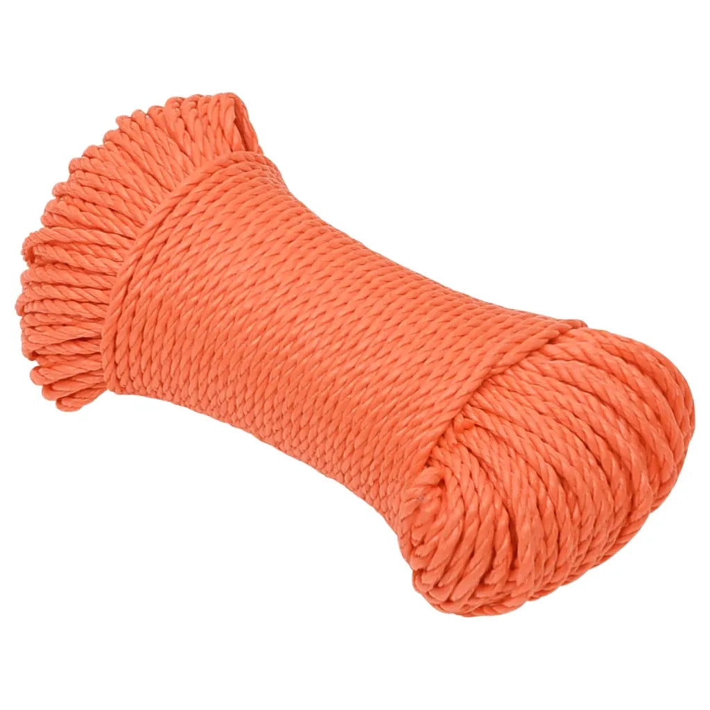 Corda da Lavoro Arancione 3 mm 500 m in Polipropilene 152922