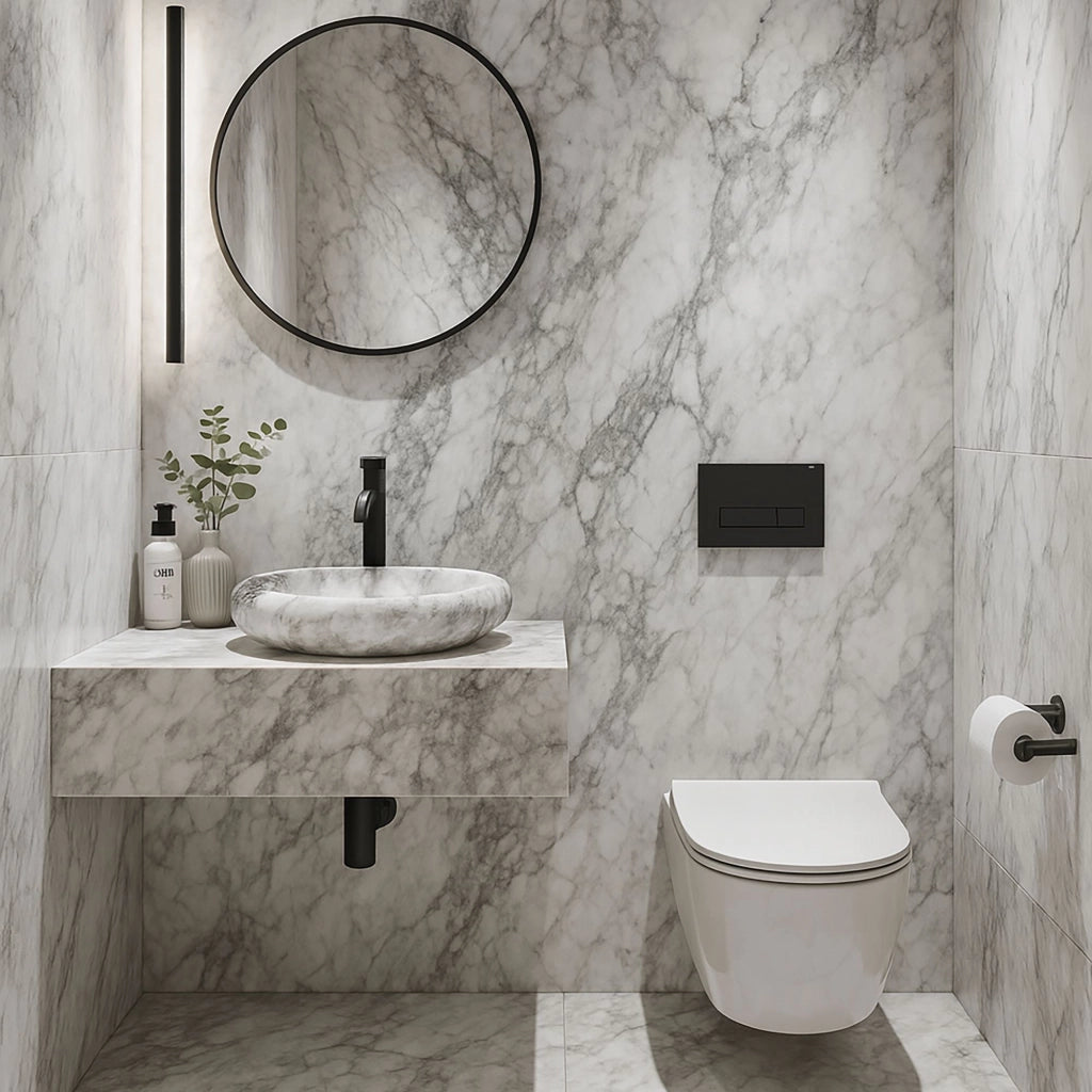 Lavabo Da Appoggio Rea Roxy C Stone L. Grey