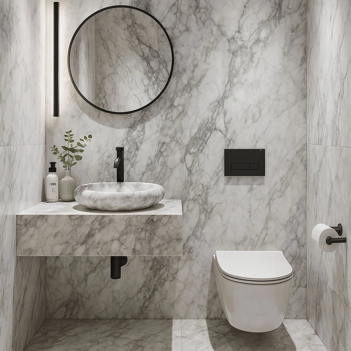 Lavabo Da Appoggio Rea Roxy C Stone L. Grey