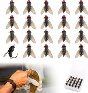Kit di attirazione per pesci volanti per trota - 20 pezzi di insetti artificiali, esca artificiale, attrezzo per la pesca con mosca - attrezzo di pesca per uomini con esche per pesca con mosca.