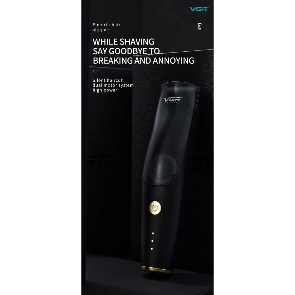 Trade Shop - Tagliacapelli Barba Ricaricabile Usb Impermeabile Senza Fili Professionale V-233 -