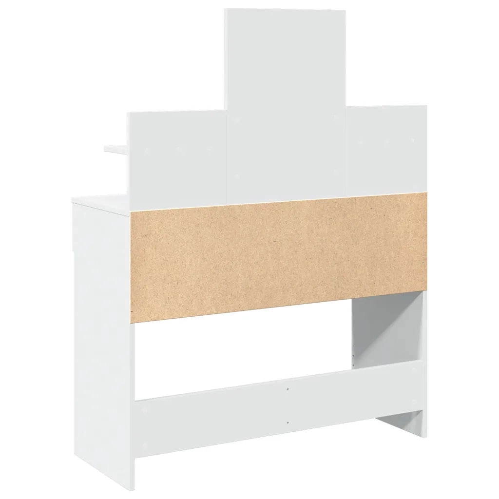 Toeletta con LED Bianco 100x40x130 cm