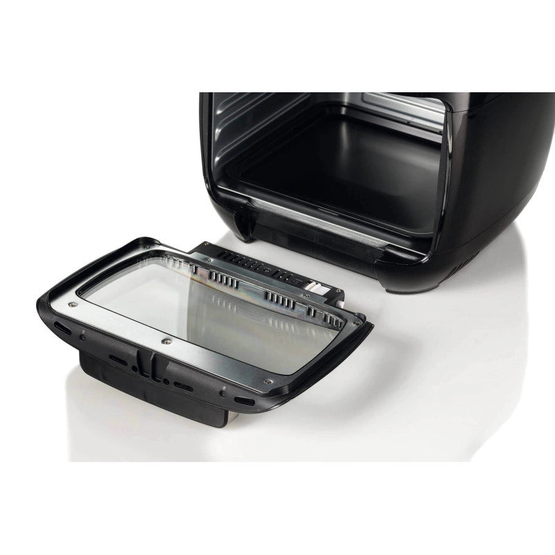 Friggitrice ad Aria e Forno con Girarrosto - 2000 Watt - 11 Litri - Nero