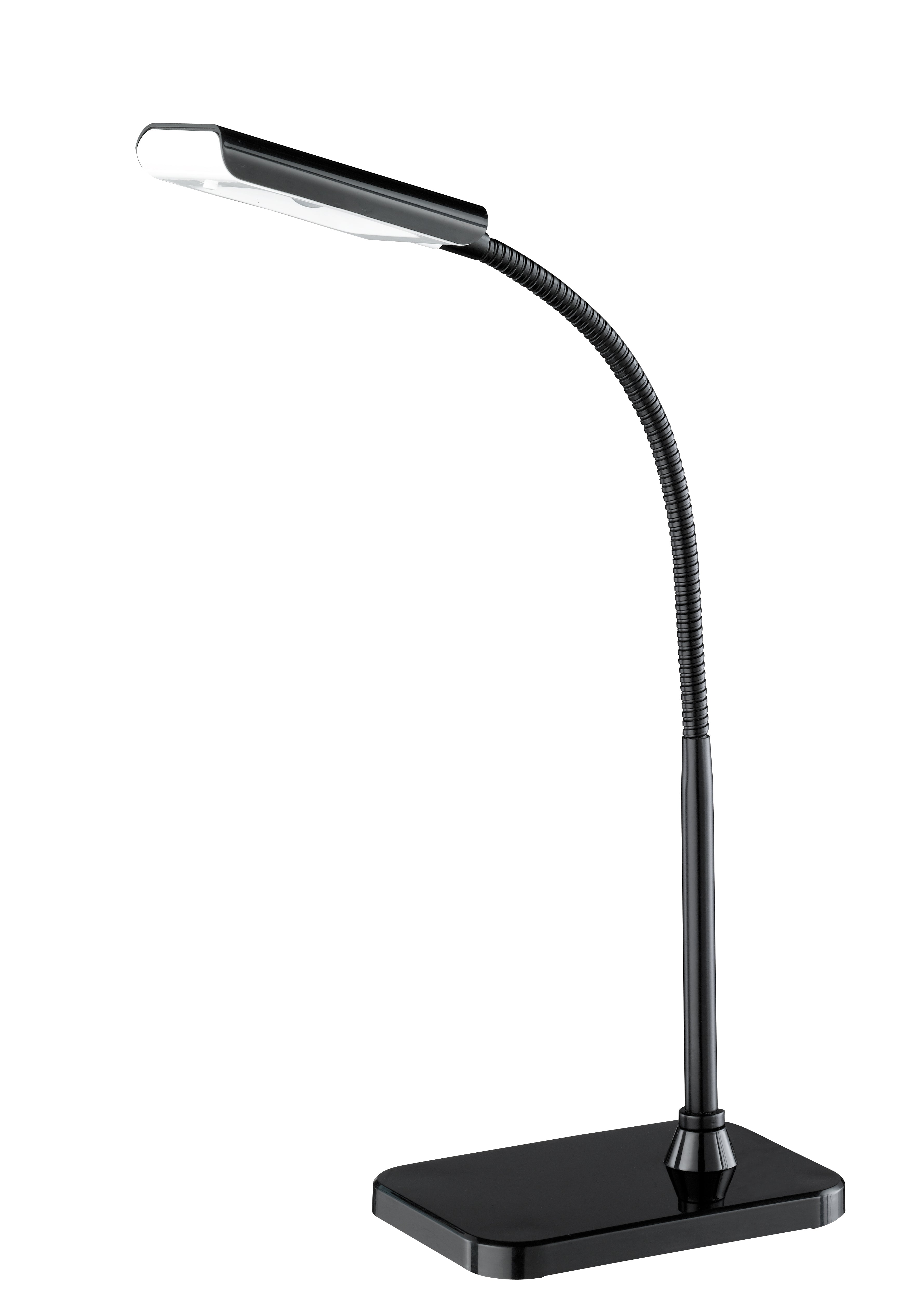 Lampada tavolo da Interno a LED in Metallo Nero