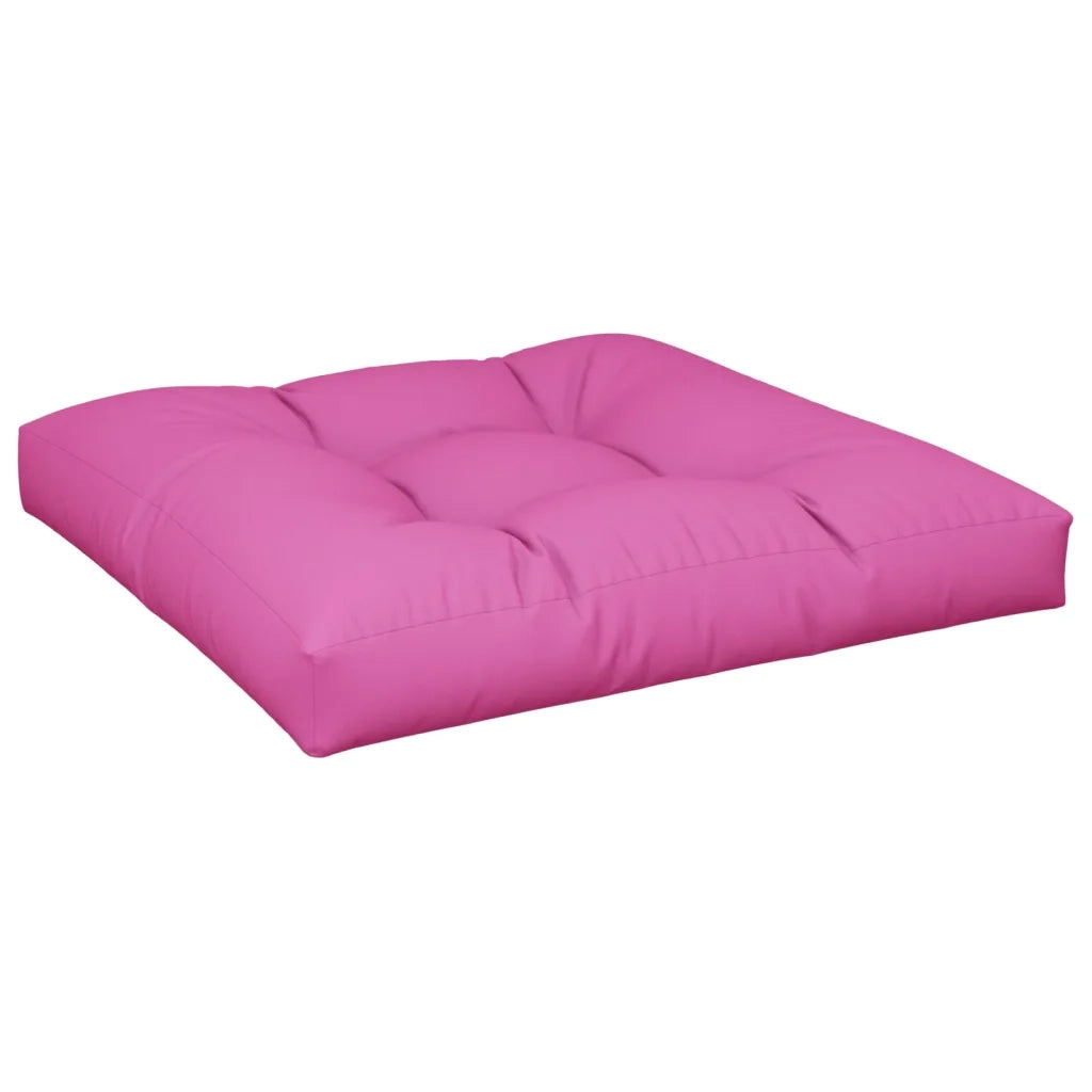Cuscino per Pallet Rosa 70x70x12 cm in Tessuto 360489