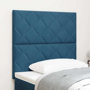 Testiera Blu Scuro 90 cm Velluto 3337897