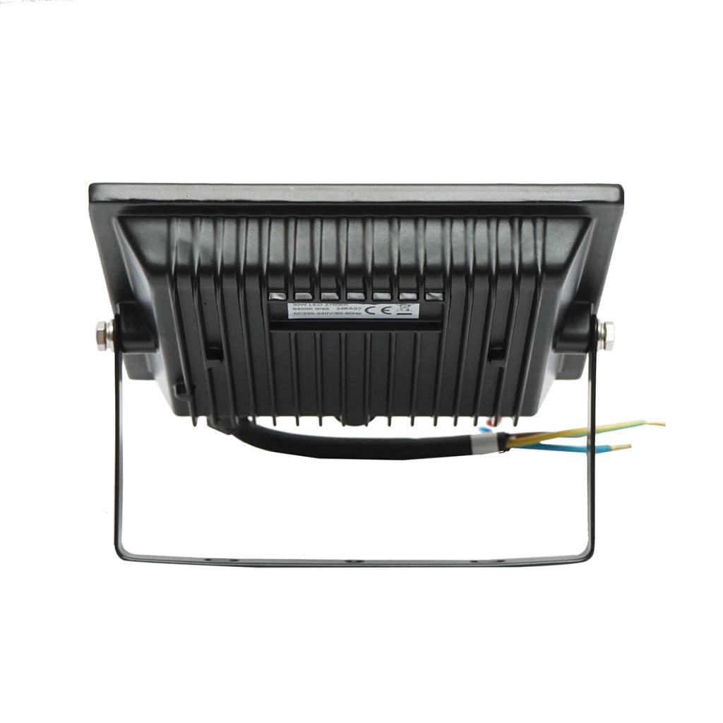 Proiettore LED da 30W, 6400K, 2700lm, alimentazione 220-240V, 140x121x26mm, IP65 Breckner Germany