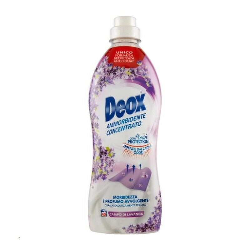 SET 8 AMMORBIDENTE LAVATRICE CONCENTRATO CAPI MORBIDI E PROFUMATI FRESH PROTECTION CAMPO DI LAVANDA 45 LAVAGGI