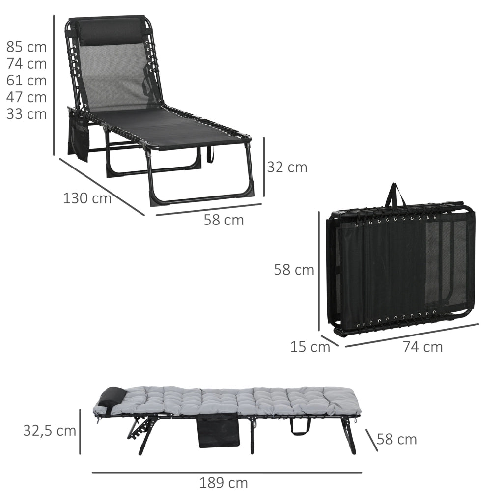 Letto a scomparsa ¨C zephmum ¨C grigio chiaro, metallo, 58x189x32.5 cm
