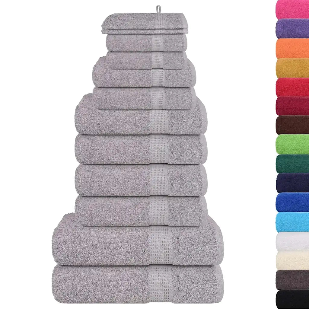 Set di asciugamani 12 pezzi FROGN Grigio 360 g/m2 CFW5281656