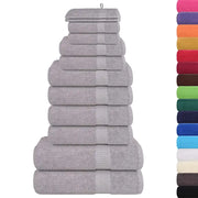 Set di asciugamani 12 pezzi FROGN Grigio 360 g/m2 CFW5281656