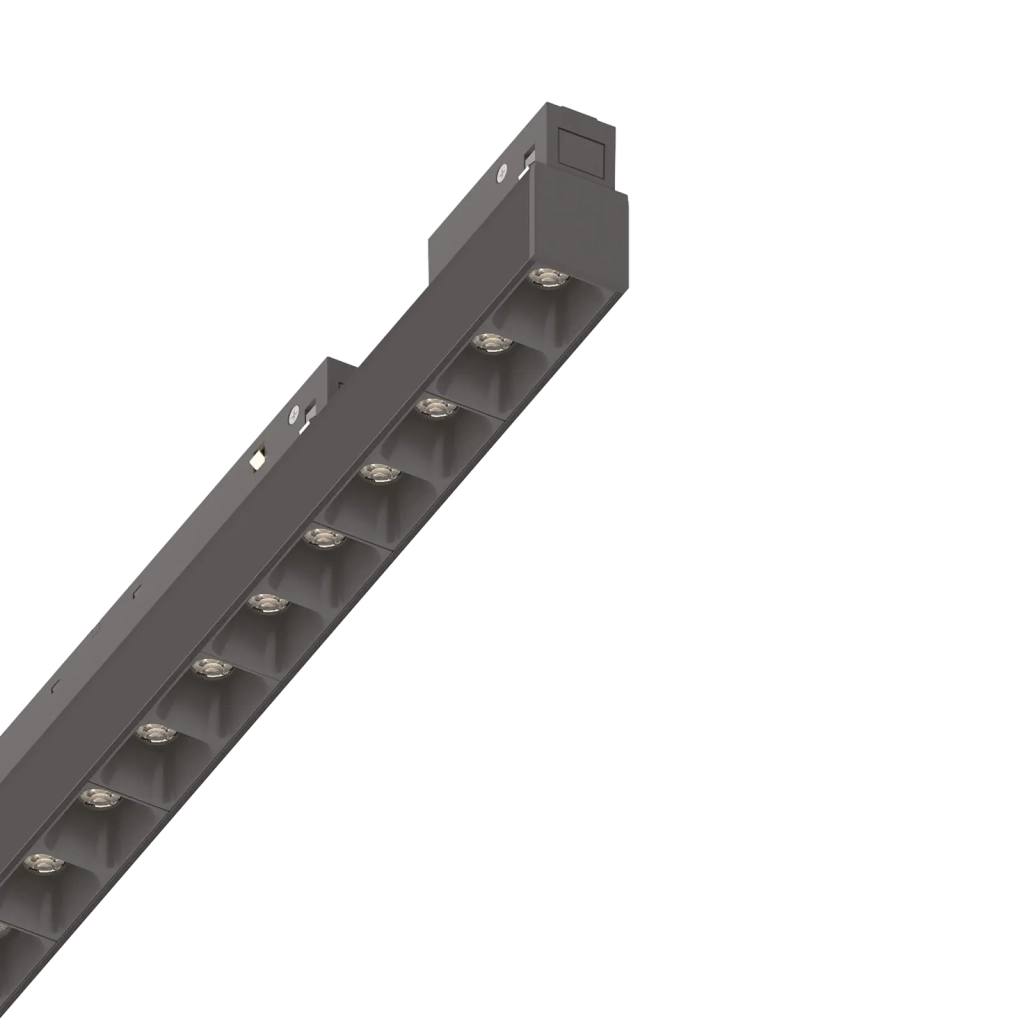 EGO ACCENT ELEMENTO DI ILLUMINAZIONE LED SMD OSRAM UGR <19 13 W 35° On-Off 1250 lm 2700 K L.28,4CM NERO
