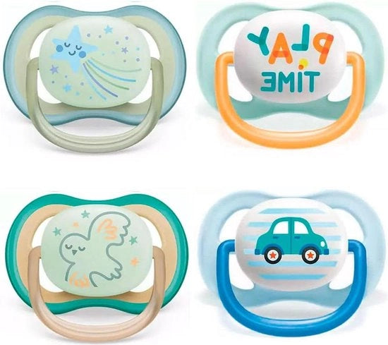 Set di pannolino morbido per bambini da 0 a 6 mesi Boy Mix da 4 pezzi con contenitore di sterilizzazione e box di sterilizzazione