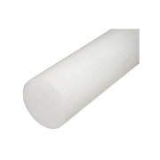 Barra di poliammide, poliossimetilene-poliacetale POM bianca 1000x100mm 11.59 Kg.