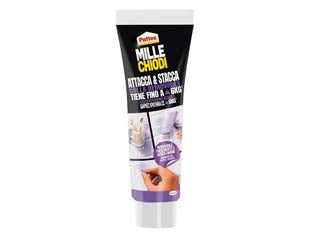 PATTEX MILLECHIODI ATTACCA E STACCA TRASPARENTE- - gr.44 - 12 blister HENKEL