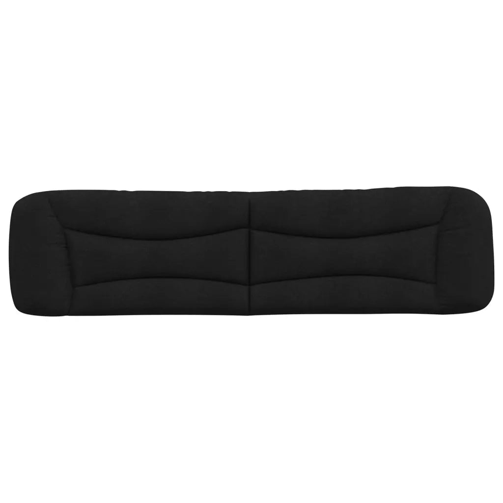 Cuscino Testiera Hvar Nero 200 cm in Tessuto CFW2280653