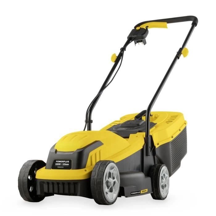 Rasaerba elettrico - POWERPLUS - POWEG62203 - 1000 W - 320 mm  - Con raccolta e scarico posteriore