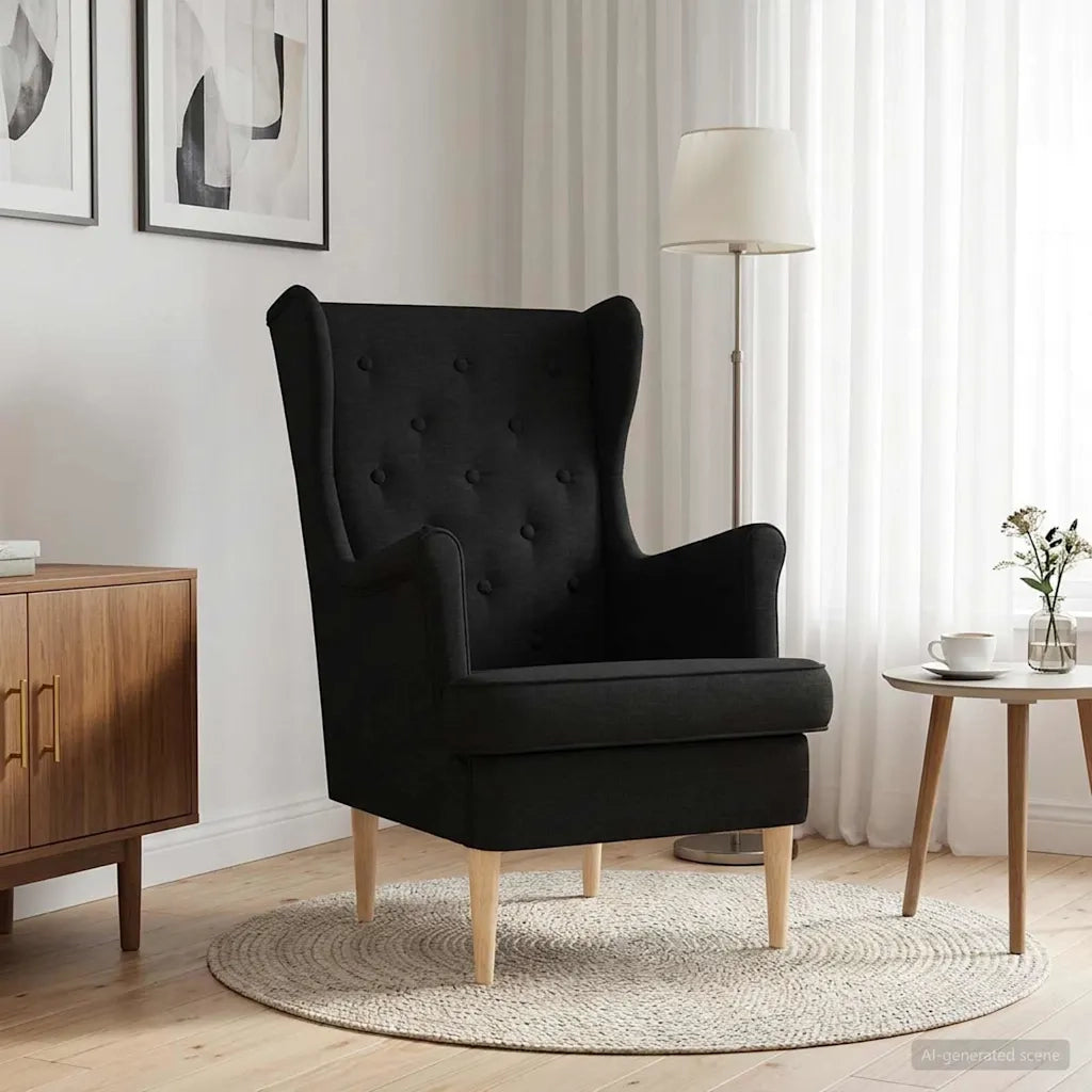 Poltrona Nero Tessuto 42029920