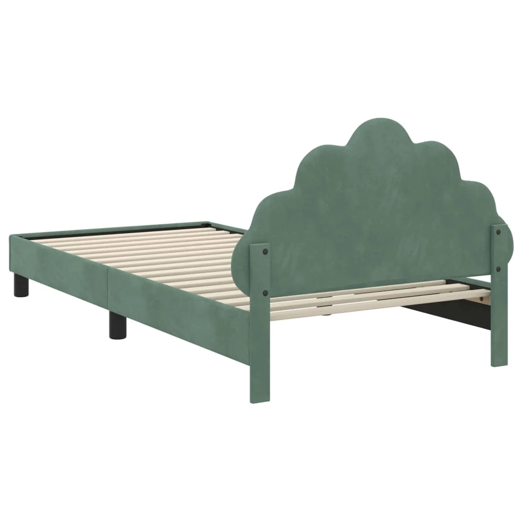 Struttura letto bambini con testata-Giroletto per bambini Verde Mare 80 x 200 cm 443610