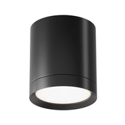 Plafoniera a soffitto tubolare nera Maytoni Hoop GX53