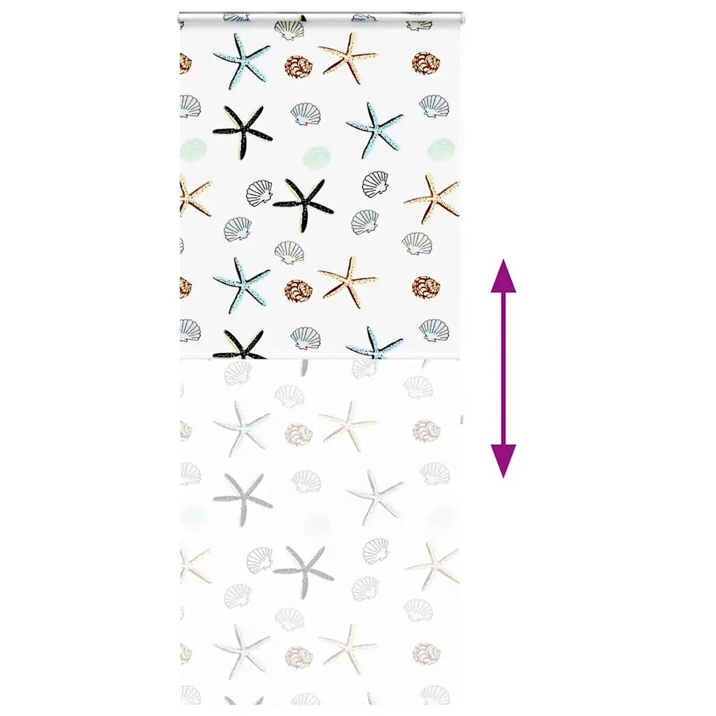 Tenda a Rullo Doccia Cassonetto 90x240 cm Larghezza Tessuto 4015022