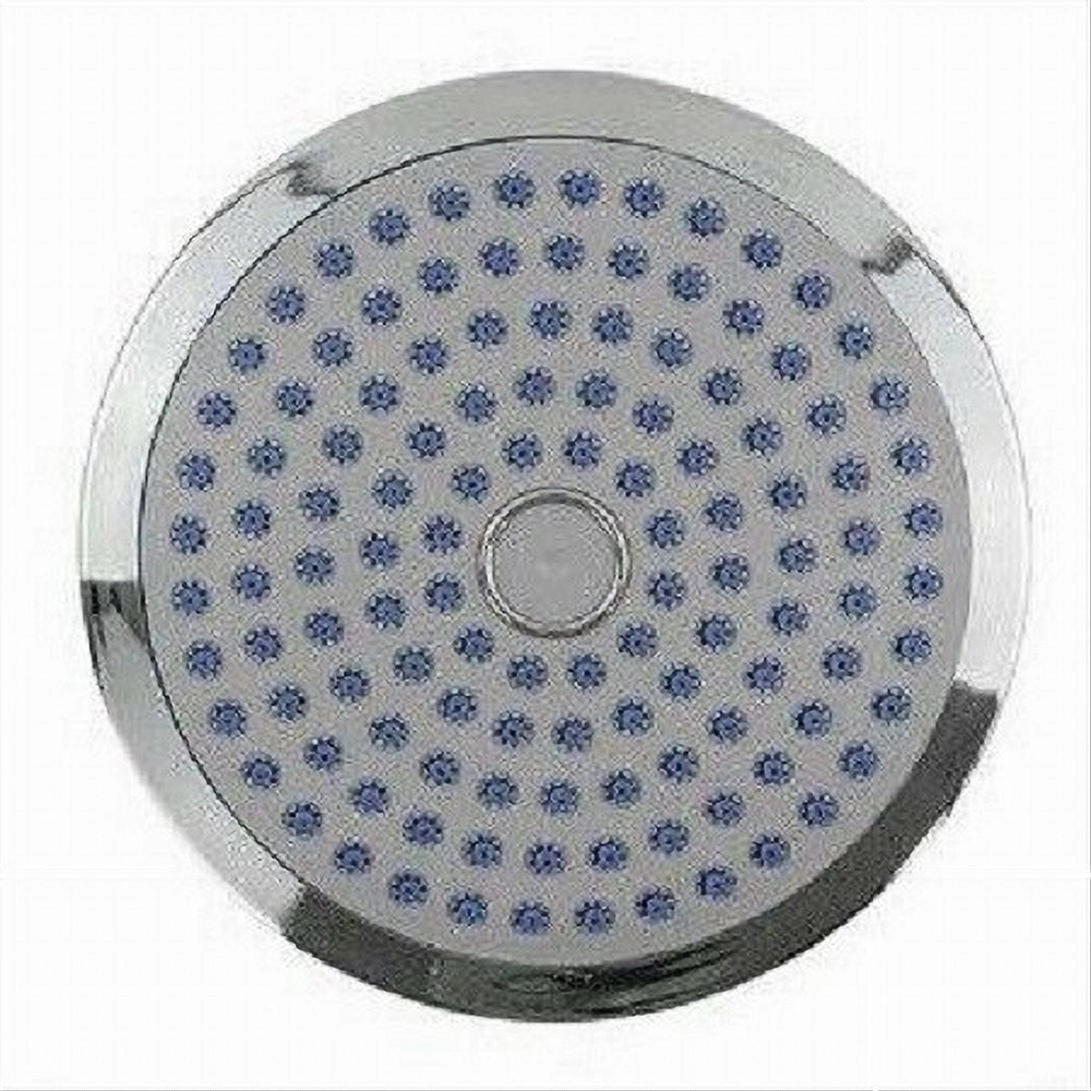 Trade Shop - Soffione Doccia Rotondo 20 Cm Ugelli Fori Attacchi Bagno Miscelatore 69286 -