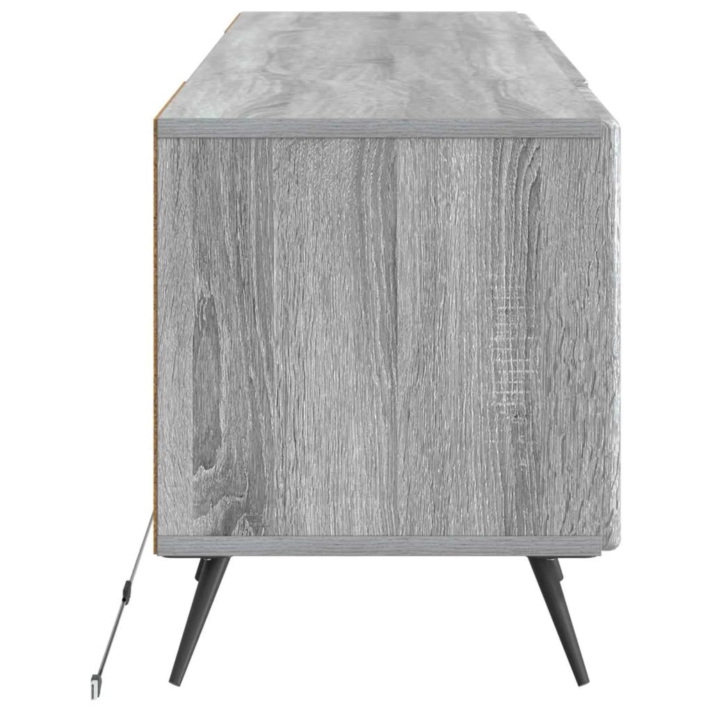 Mobile TV LED Sonoma grigio Legno ingegnerizzato 897571