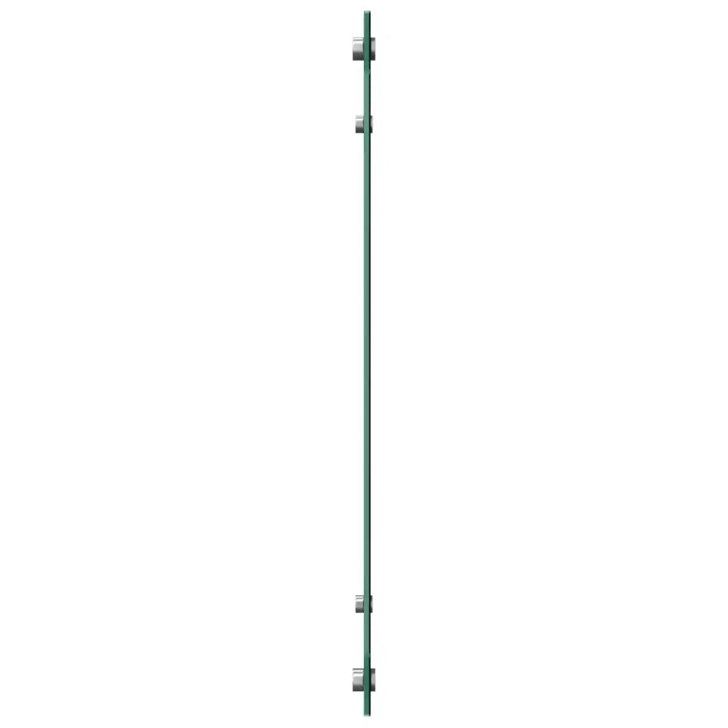 Schienale da cucina Grigio scuro 70 x 60 cm vetro temperato 42001240