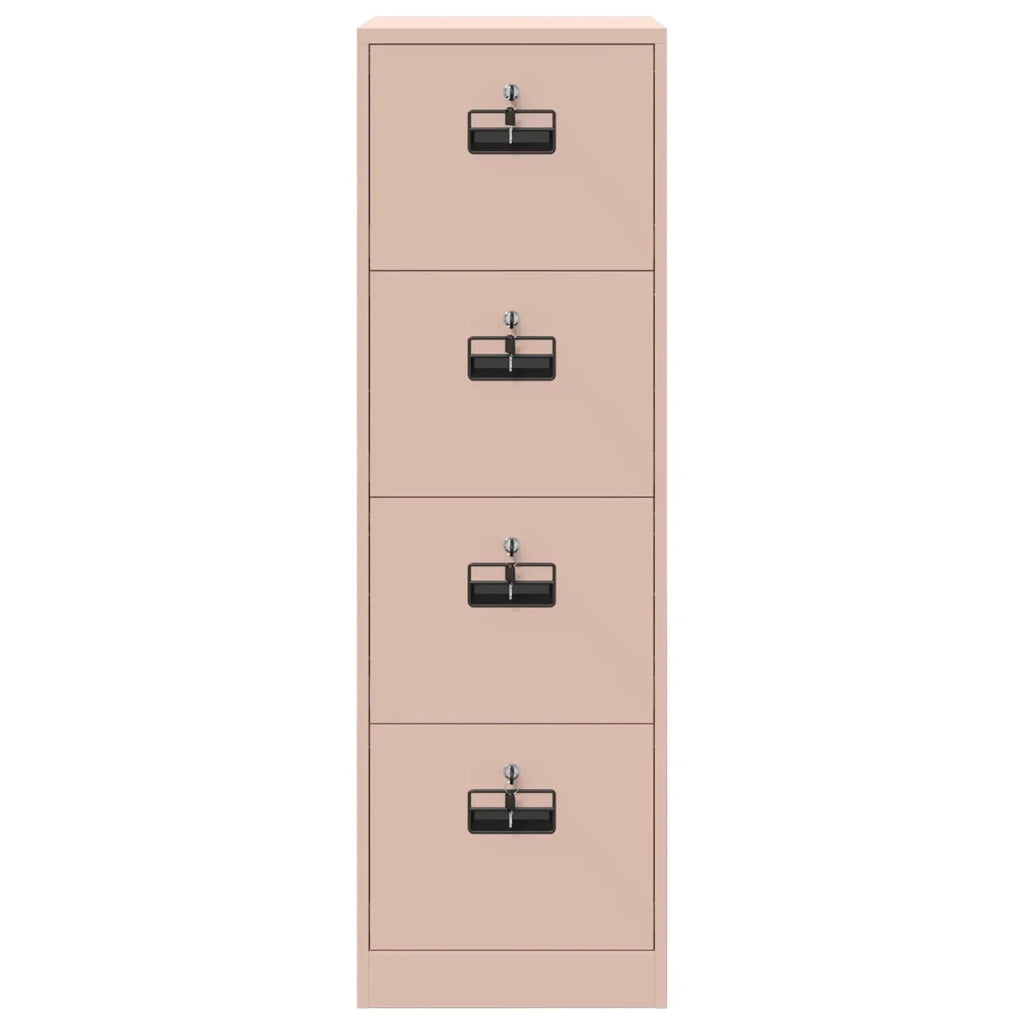 Armadio per File con cassetto 2 pcs Rosa 44 x 50 x 139 cm 3406155