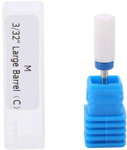 Kit di punte per unghie - Borchie ceramici - Righello di sicurezza per borchie - Testa rotonda M - Borchie per manicure e pedicure