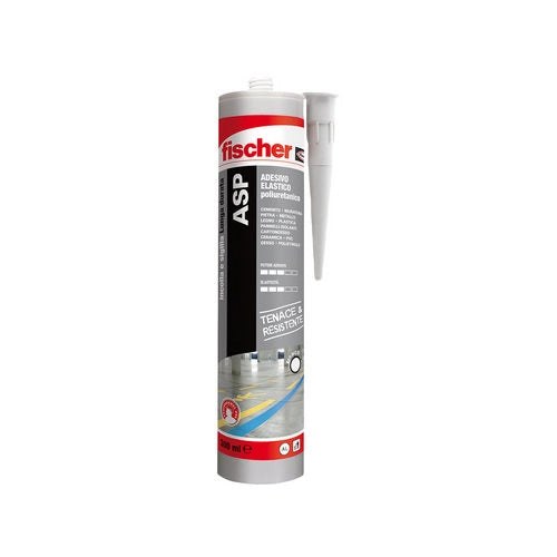 ADESIVO SIGILLANTE POLIURETANICO ASP- 300 ml Nero- FISCH- pezzi 1