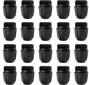 Connettori per tubi idraulici - Connettori per tubi in gomma - Irrigazione - Connettori per tubi in gomma - 4/7mm - Nero