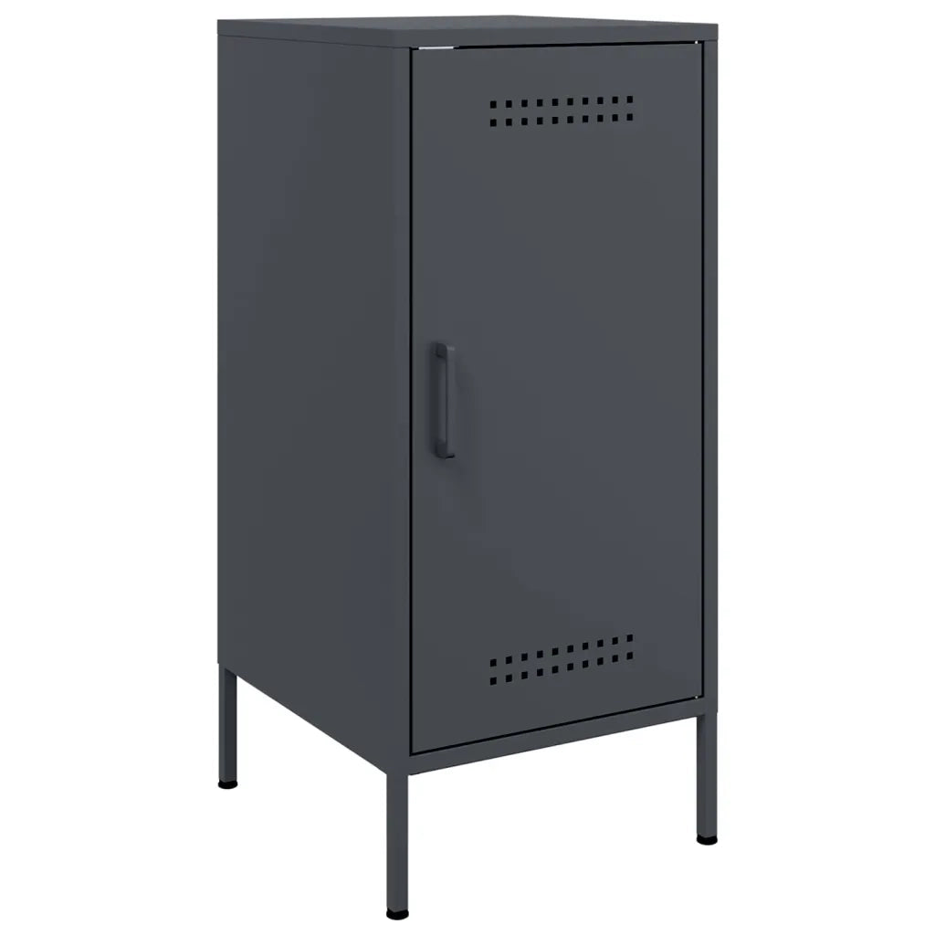 Credenze 2 pz Antracite 36x39x79 cm in Acciaio 843017