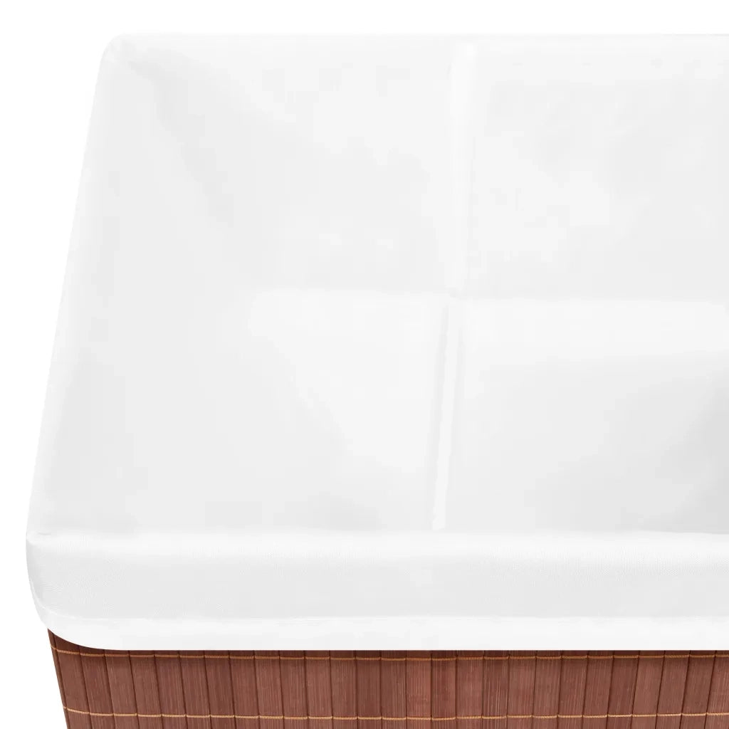 Scatole Portaoggetti 4 pz in BambÃ¹ Marroni cod mxl 39889