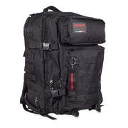 Zaino multiuso da viaggio tempo libero, leggero 30x26x50cm Muntain poliestere nero