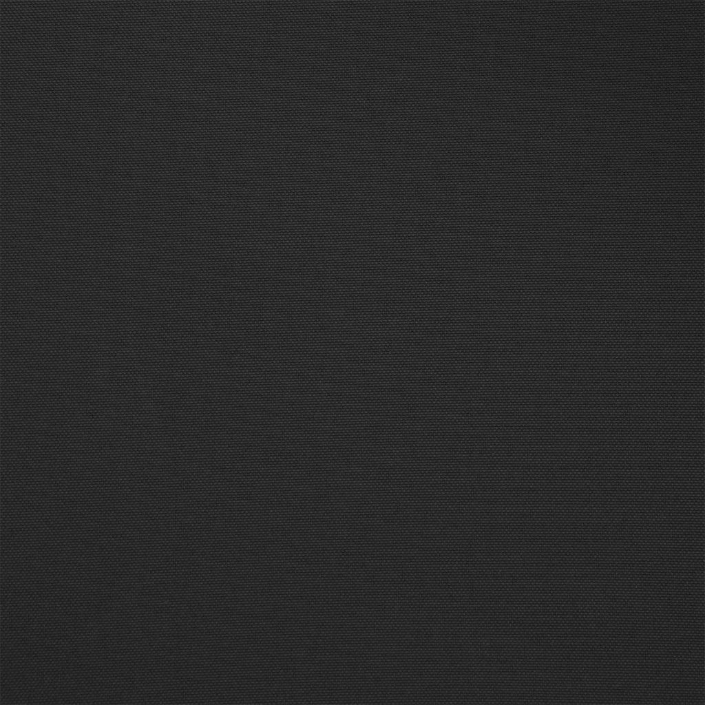 Schermo di Privacy per Balcone 115 x 115 cm Poliestere Nero 42000908