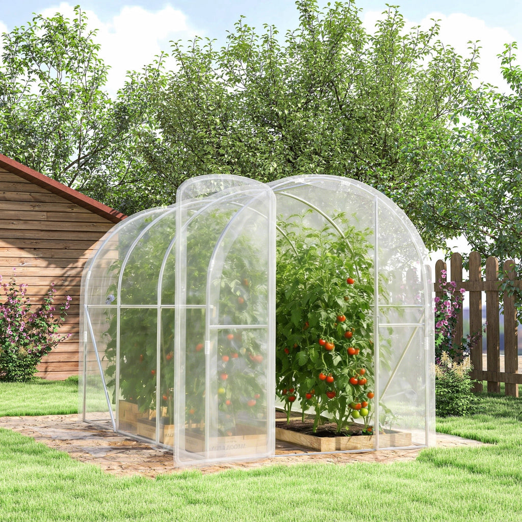 Serra da Giardino Tunnel ¨C Minimal ¨C Grigio 3x2x2 m