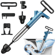 Pulitore di tubi con aria compressa con contenitore in acciaio inox